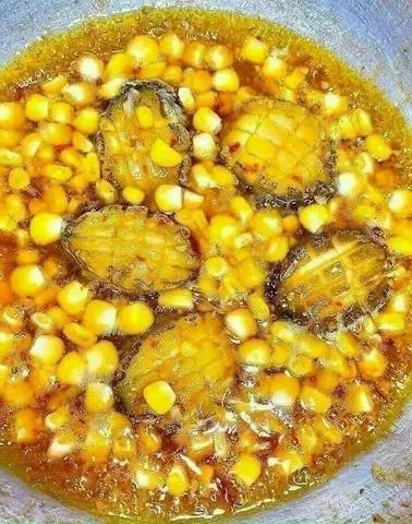 Hình ảnh Bào ngư cồ sốt bắp