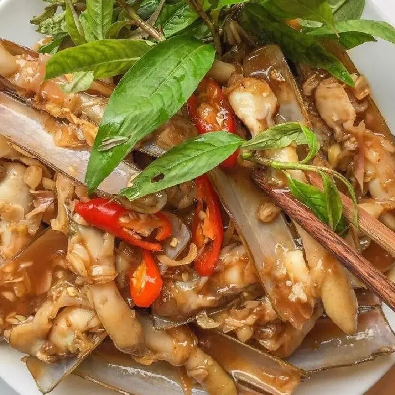 Hình ảnh Ốc móng tay xào me