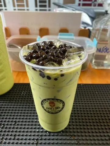 Hình ảnh Trà sữa thái xanh 