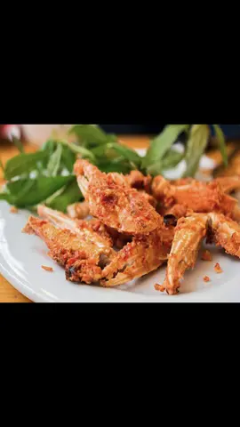 Hình ảnh càng ghẹ rang muối