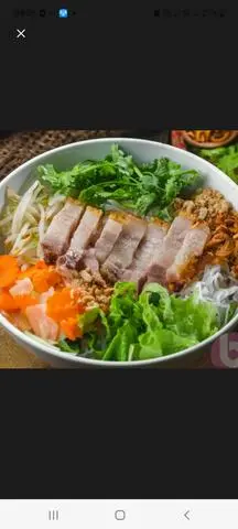 Hình ảnh Bún mắm nêm heo quay