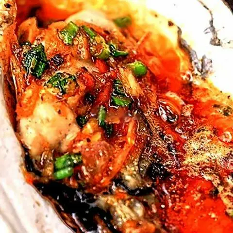 Hình ảnh Hàu nướng sate 2 con