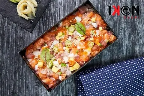 Hình ảnh Bara Chirashi don special- Cơm hải sản cắt hạt lựu đặc biệt