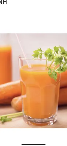 Hình ảnh Sinh Tố Cà Rốt