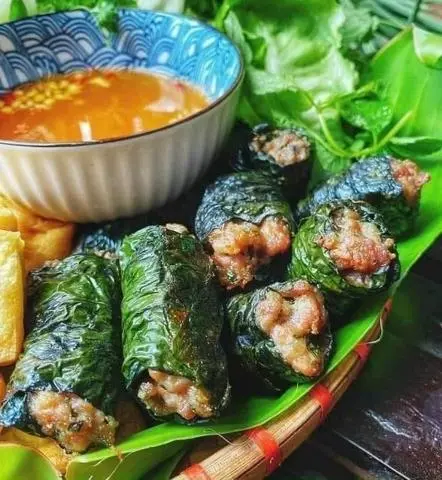 Hình ảnh Bún Thịt  Lá Lốt 