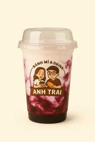 Hình ảnh Sữa chua việt quất