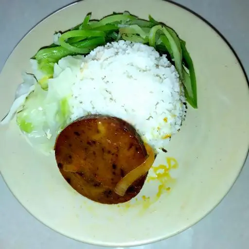 Hình ảnh Cơm Chả Nấm Kho Tiêu 