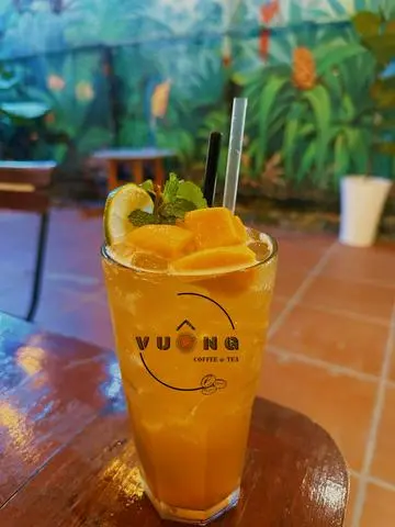 Hình ảnh Trà xoài vàng chanh leo