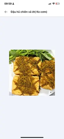 Hình ảnh Đậu hũ xã ớt (ko cơm)