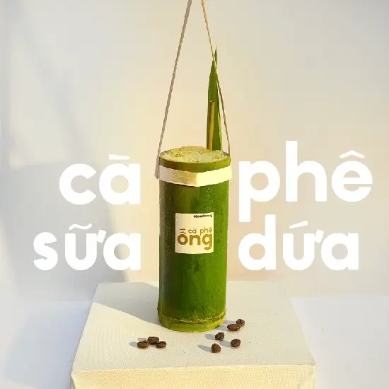 Hình ảnh Cà Phê Sữa Lá Dứa 