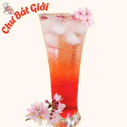 Hình ảnh Soda Hoa Anh Đào Thạch Trái Cây
