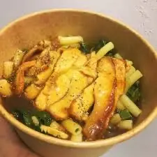 Hình ảnh Nui xào xá xiu
