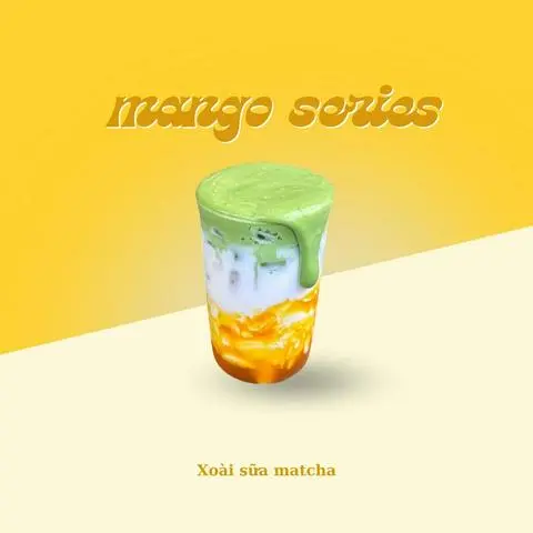 Hình ảnh Xoài sữa matcha