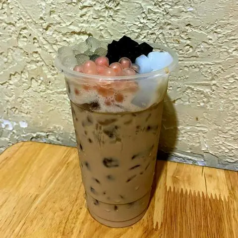 Hình ảnh Trà Sữa happy food 700ml