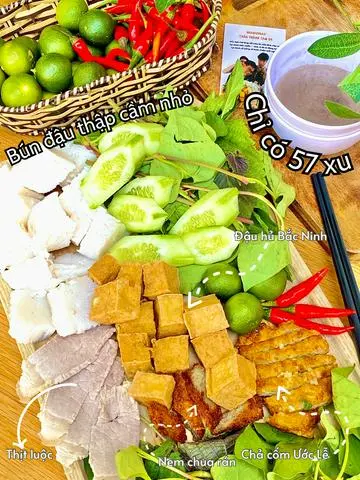 Hình ảnh Bún Đậu Thập Cẩm Nhỏ