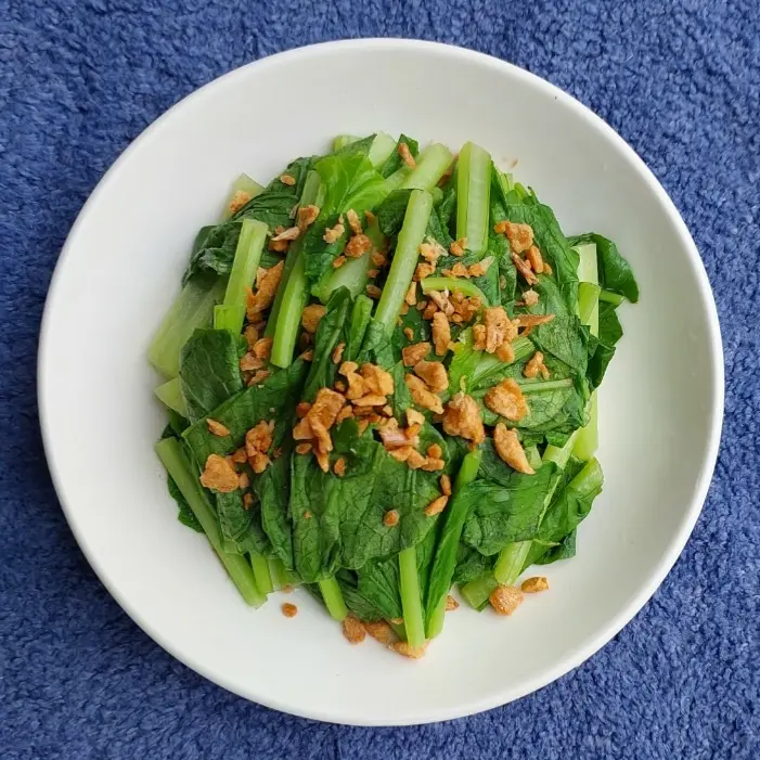 Hình ảnh Cải ngọt xào tỏi