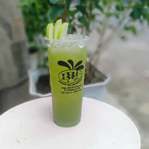 Hình ảnh trà táo xanh 