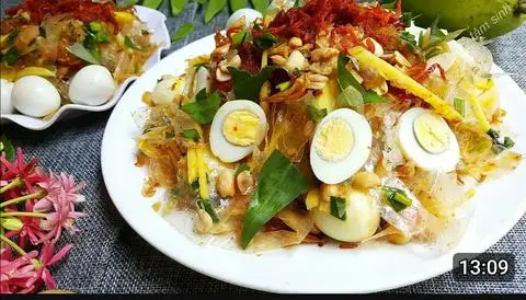 Hình ảnh Bánh tráng trộn 