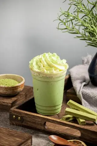 Hình ảnh Matcha đá xay kem muối