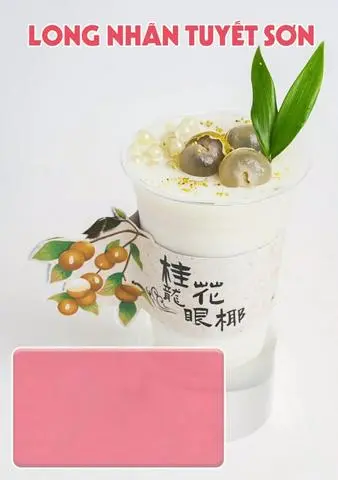 Hình ảnh 8. Trà Long Nhãn Tuyết Sơn Size L (Có sẵn trân châu)