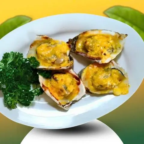Hình ảnh hào sữa nướng phô mai (phần 5 con)