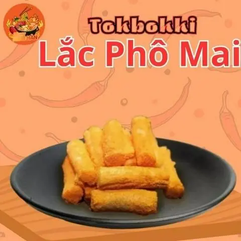Hình ảnh Tokbokki lắc phô mai