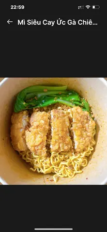 Hình ảnh Mì Tương Đen Ức Gà