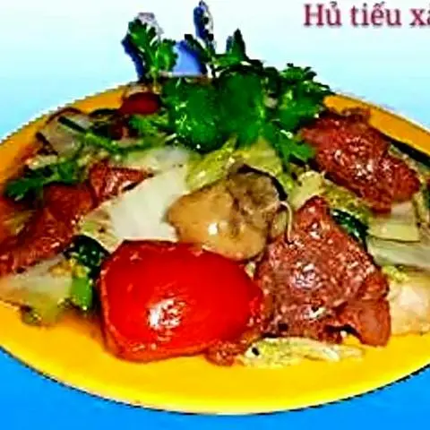 Hình ảnh Hủ tiếu xào bò