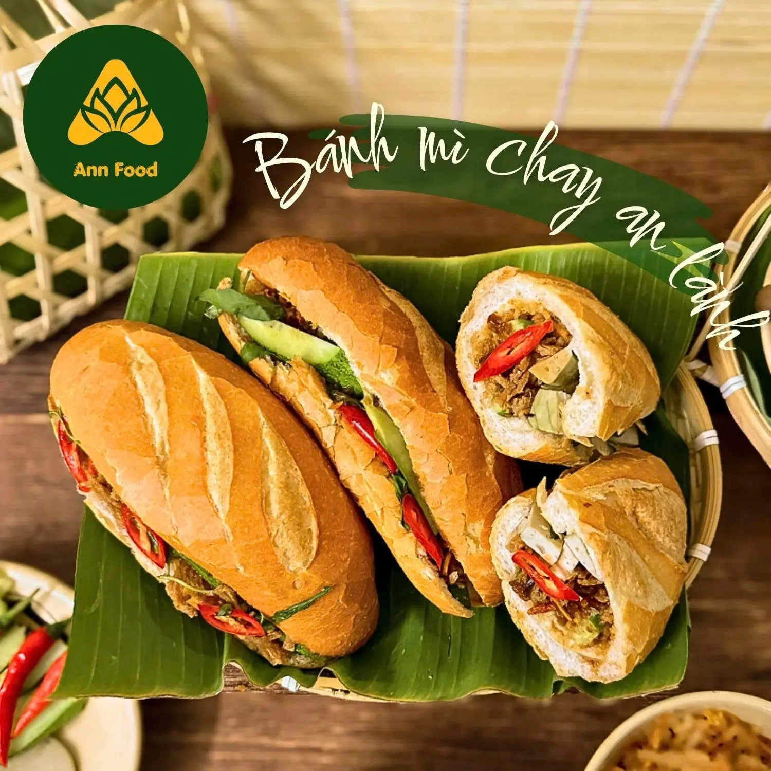 Hình ảnh Bánh mì chay an lành