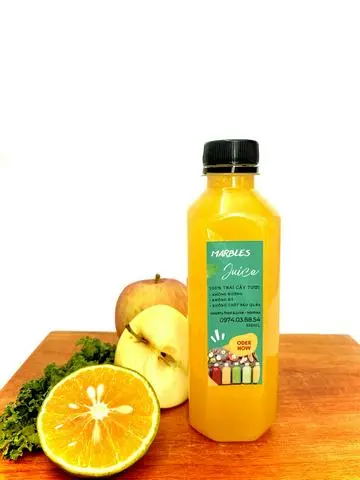 Hình ảnh The yellow juice - Táo, cam