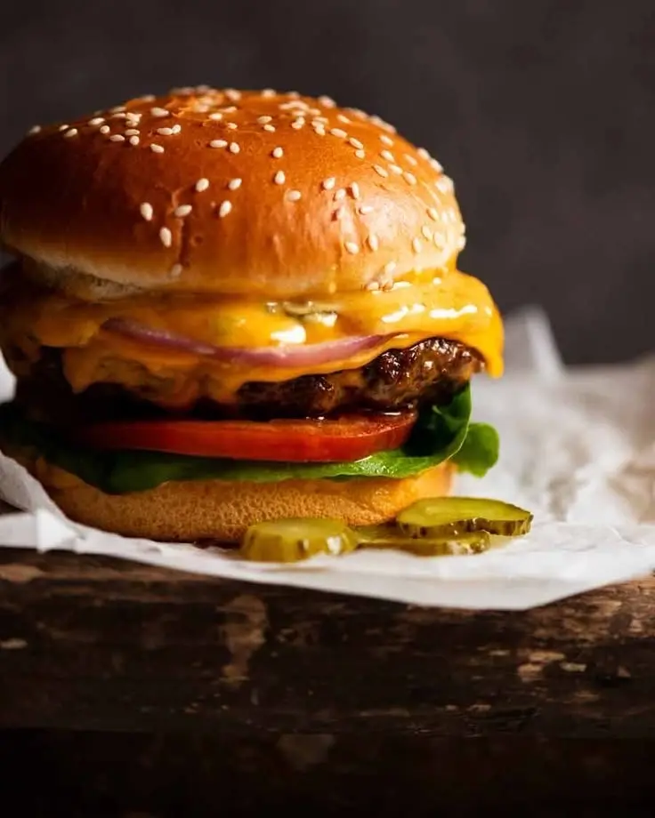 Hình ảnh Hamburger gà
