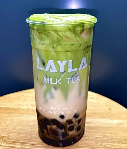 Hình ảnh Matcha Trân Châu Đường Đen