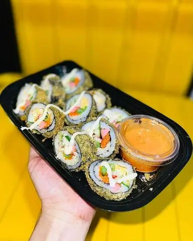 Hình ảnh KimBap Truyền Thống Chiên 