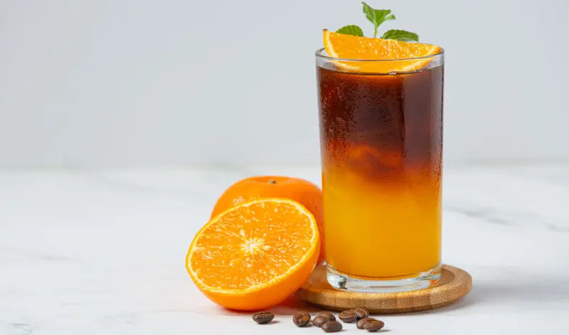 Hình ảnh Cà phê cam tươi 