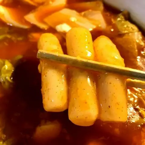 Hình ảnh Tokbokki chả cá