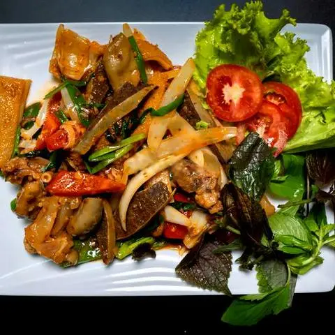 Hình ảnh Lòng xào sate