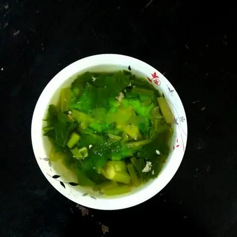 Hình ảnh Canh cải ngọt thịt bằm