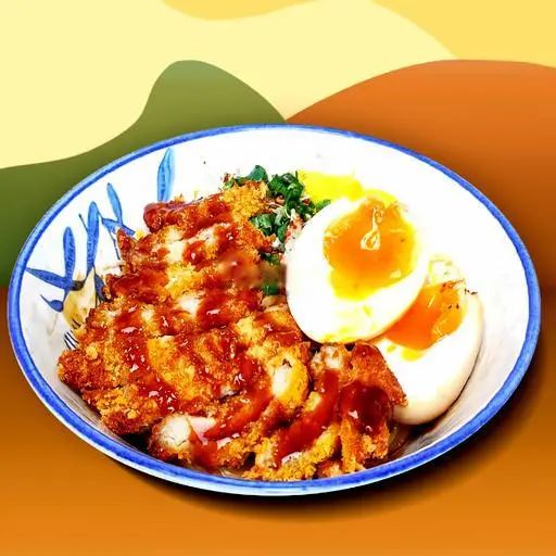 Hình ảnh Mì heo katsu tương mè