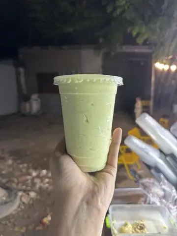 Hình ảnh Sinh Tố Sầu Riêng Mix Chuối 