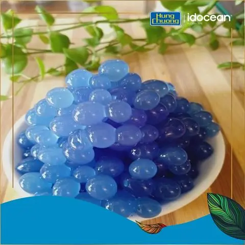 Hình ảnh Thạch thuỷ tinh Việt quất