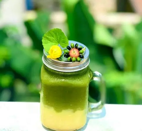 Hình ảnh rau má sữa đậu