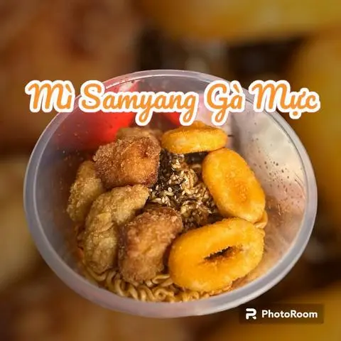 Hình ảnh mì samyang gà mực
