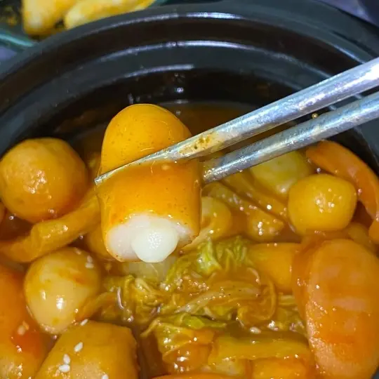 Hình ảnh Tokbokki Nhân Pho Mai
