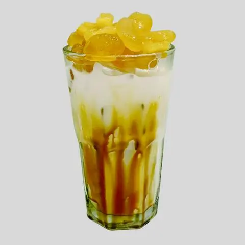 Hình ảnh Sữa tươi đường đen hạt đác