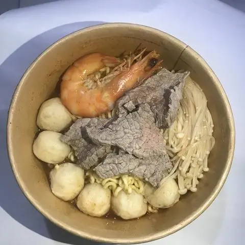 Hình ảnh Mì Cay Kim Chi Vị Bò