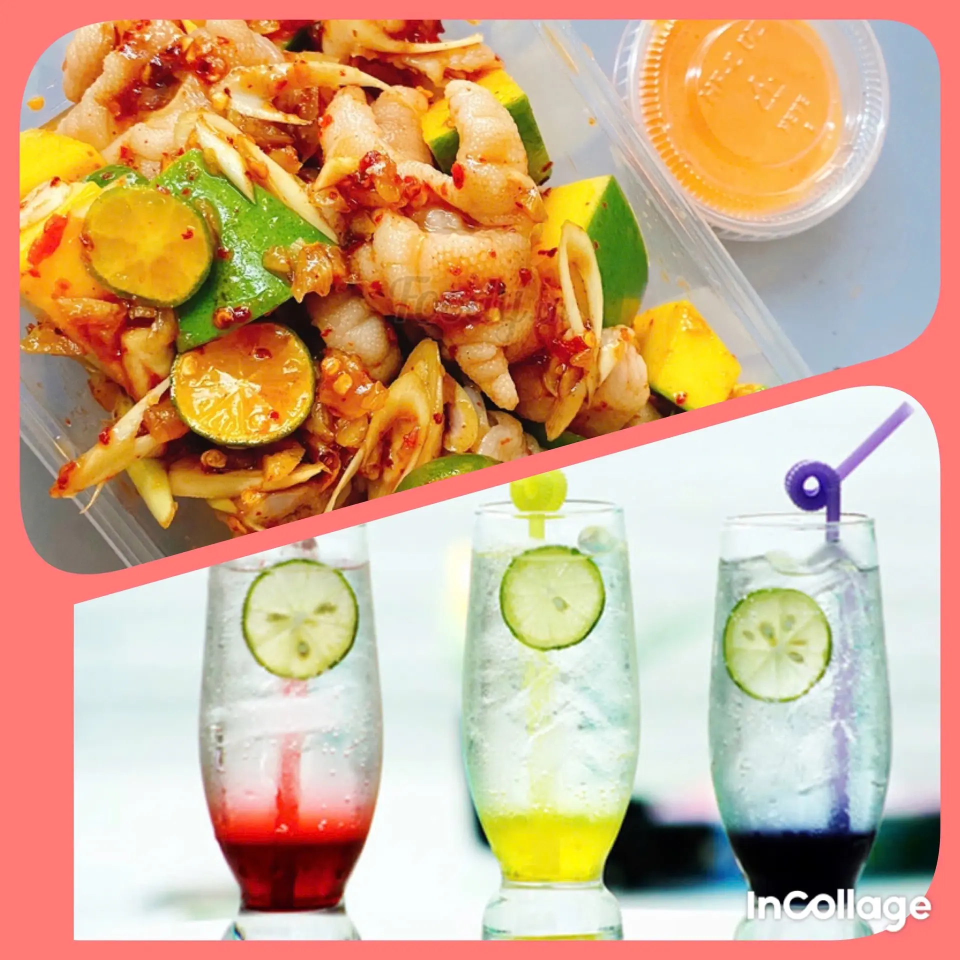 Hình ảnh 1 Hộp chân gà sốt thái nhỏ + 1 ly soda