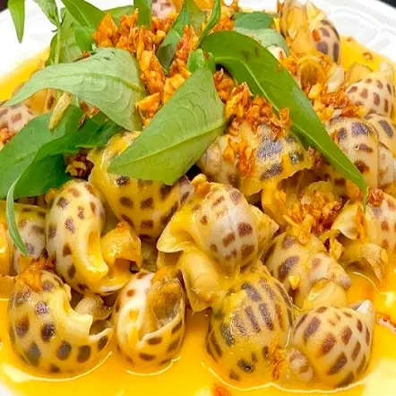 Hình ảnh Ốc Hương Xào Bơ Tỏi
