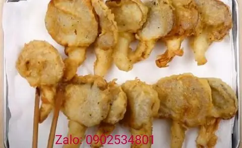 Hình ảnh Nấm bào ngư chiên giòn