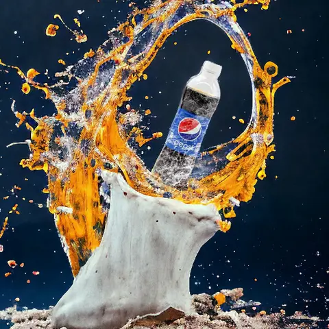 Hình ảnh Pepsi chai nhựa