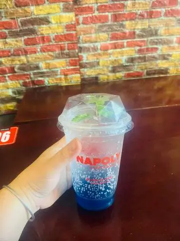 Hình ảnh soda Mojito Việt Quất